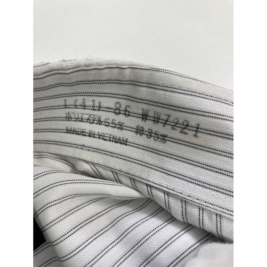 journal works ビジネスシャツ L(41)-86 ホワイト コットン ストライプ柄 長袖 レギュラーカラー メンズ |  | 03
