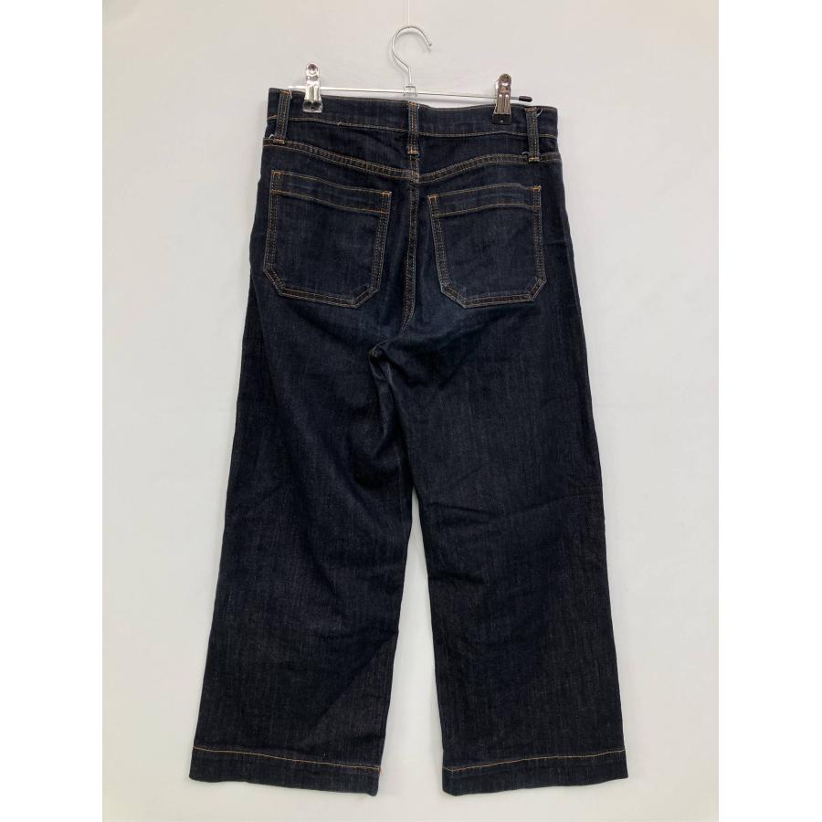 GAP ギャップ デニムパンツ 25 ネイビー クロップド・半端丈 無地 ワイド・ルーズ ストレート レギュラー リジッド・ワンウォッシュ レディース | GAP | 01