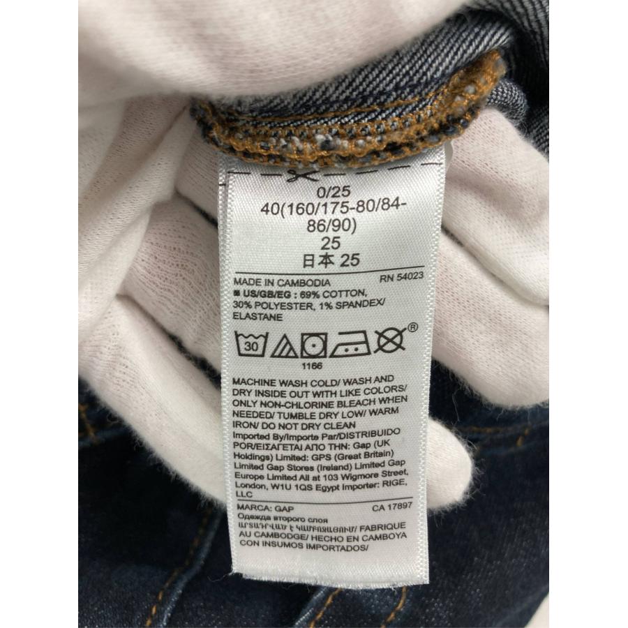 GAP ギャップ デニムパンツ 25 ネイビー クロップド・半端丈 無地 ワイド・ルーズ ストレート レギュラー リジッド・ワンウォッシュ レディース | GAP | 04
