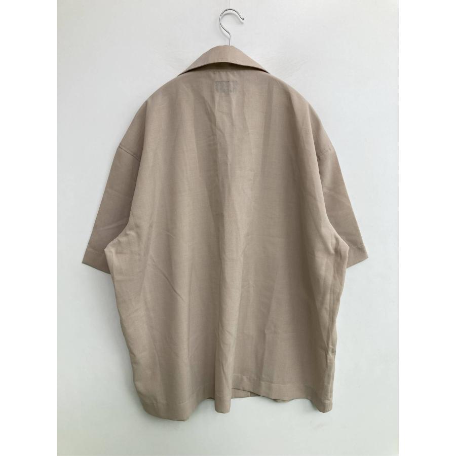 BEAMS HEART ビームスハート シャツ/ブラウス M ベージュ 無地 ミドル丈 半袖 オープンカラー メンズ | BEAMS HEART | 01