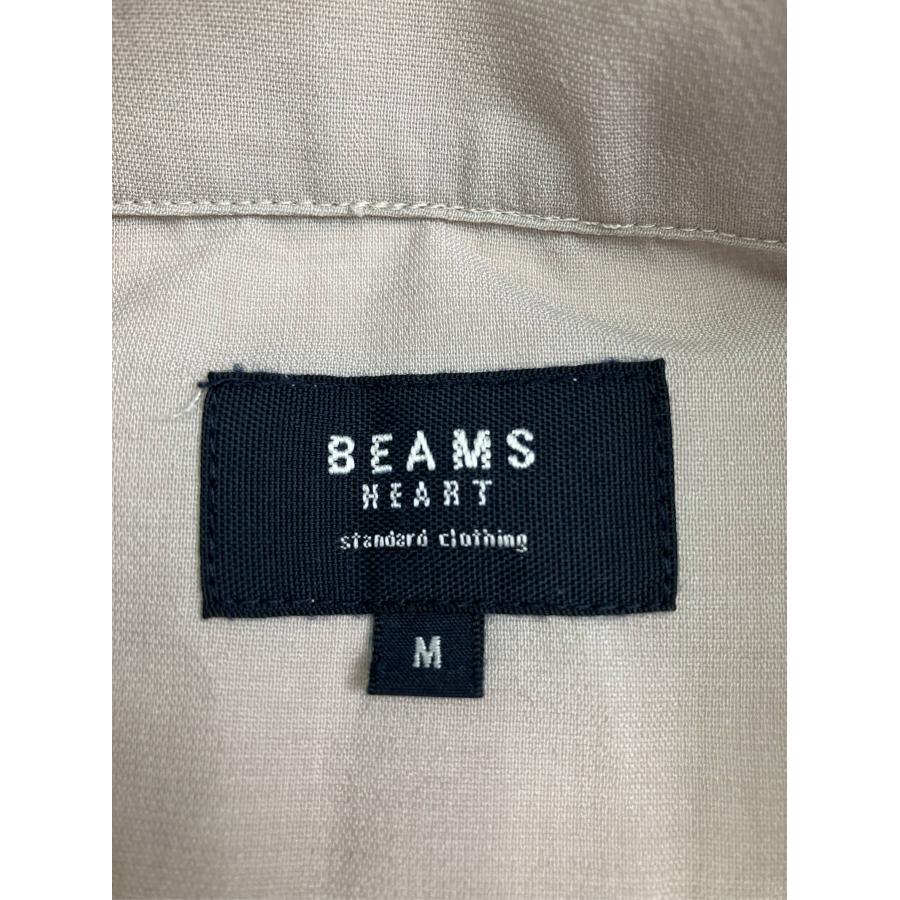 BEAMS HEART ビームスハート シャツ/ブラウス M ベージュ 無地 ミドル丈 半袖 オープンカラー メンズ | BEAMS HEART | 02