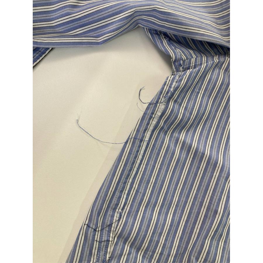 WYM LIDNM ウィムリドム シャツ/ブラウス M ブルー コットン ストライプ柄 ミドル丈 長袖 レギュラーカラー メンズ | WYM LIDNM | 05