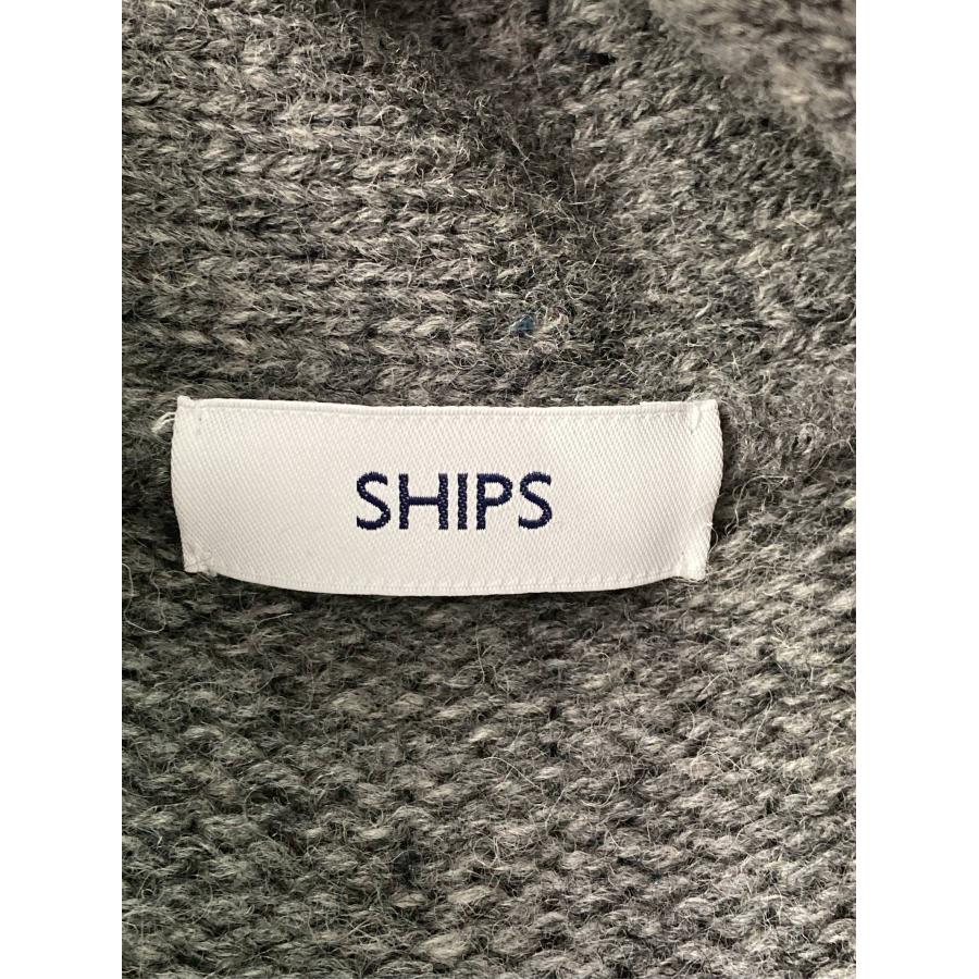 SHIPS シップス カーディガン/ボレロ M グレー ウール・ニット その他総柄 ミドル丈 長袖 メンズ | SHIPS | 02