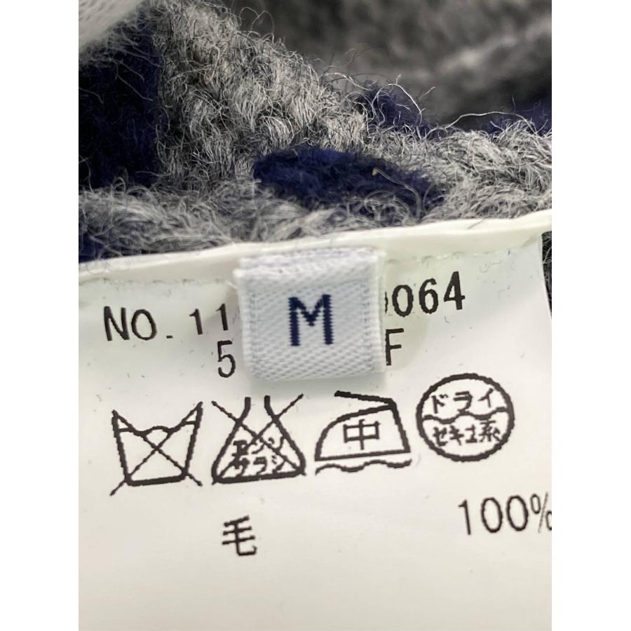 SHIPS シップス カーディガン/ボレロ M グレー ウール・ニット その他総柄 ミドル丈 長袖 メンズ | SHIPS | 05