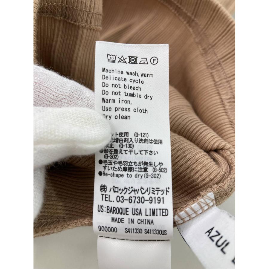 AZUL by MOUSSY アズールバイマウジー タンクトップ S ベージュ 無地 カップなし レディース |  | 05