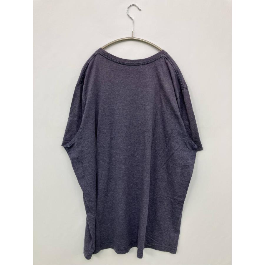Tシャツ/カットソー ネイビー 前面プリント ブランドロゴ ミドル丈 半袖 クルーネック(丸首) メンズ レディース |  | 01