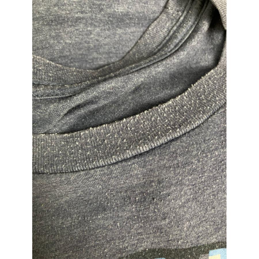 Tシャツ/カットソー ネイビー 前面プリント ブランドロゴ ミドル丈 半袖 クルーネック(丸首) メンズ レディース |  | 02