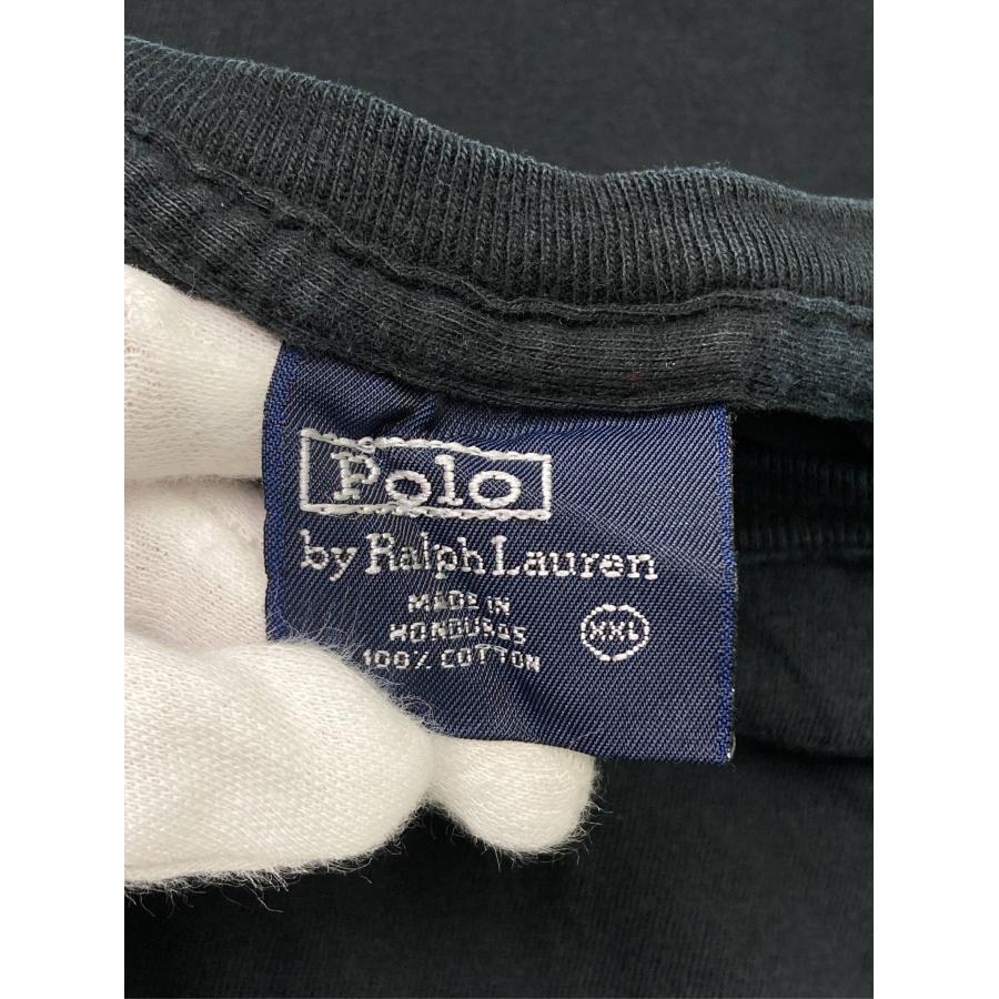 Polo by Ralph Lauren ポロバイラルフローレン Tシャツ/カットソー XXL ブラック 無地 ワンポイント メンズ レディース |  | 02