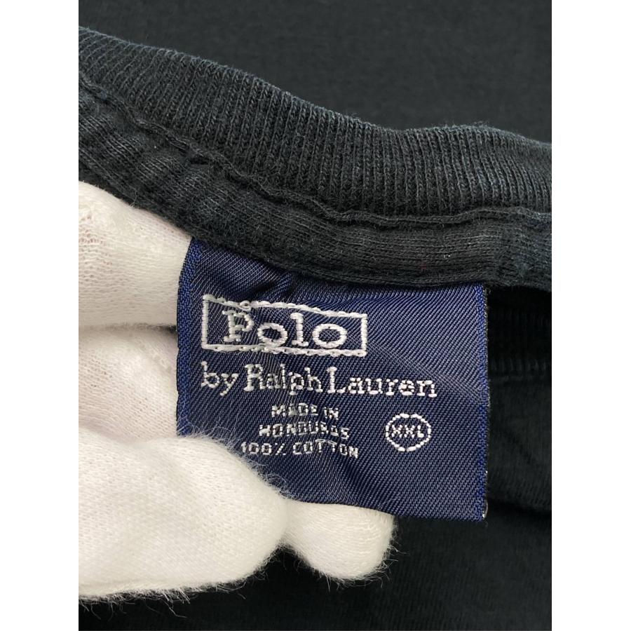 Polo by Ralph Lauren ポロバイラルフローレン Tシャツ/カットソー XXL ブラック 無地 ワンポイント メンズ レディース |  | 03
