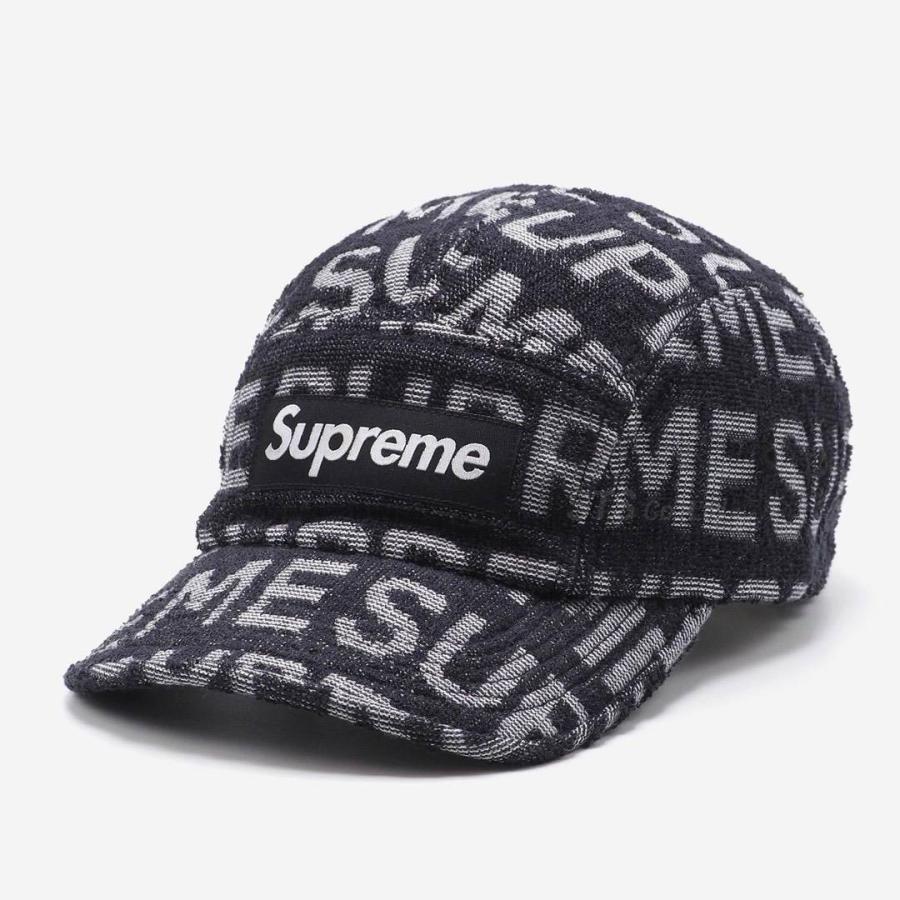 Supreme シュプリーム キャップ ブラック コットン ベースボール メンズ | Supreme