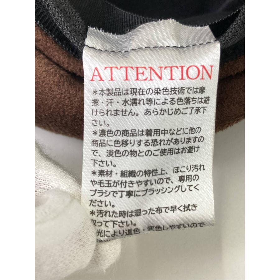 キャスケット ブラウン スエード コットン レディース |  | 04
