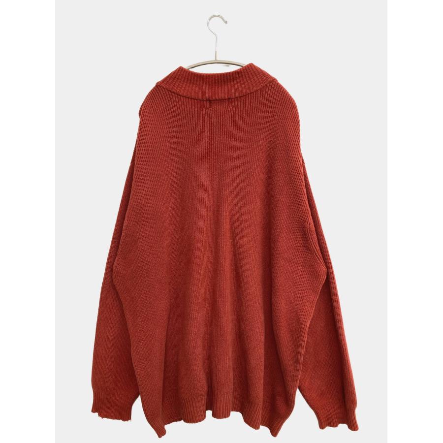 L.L.Bean エルエルビーン ニット/セーター XXL-TALL レッド コットン ナイロン ニット 無地 ミドル丈 長袖 メンズ | L.L.Bean | 01