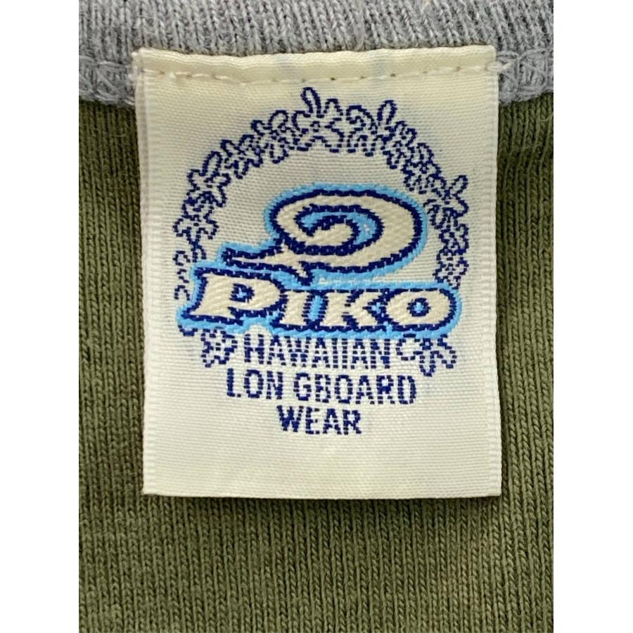 PIKO ピコ タンクトップ M カーキ 無地 前面プリント ブランドロゴ カップなし レディース | PIKO | 02
