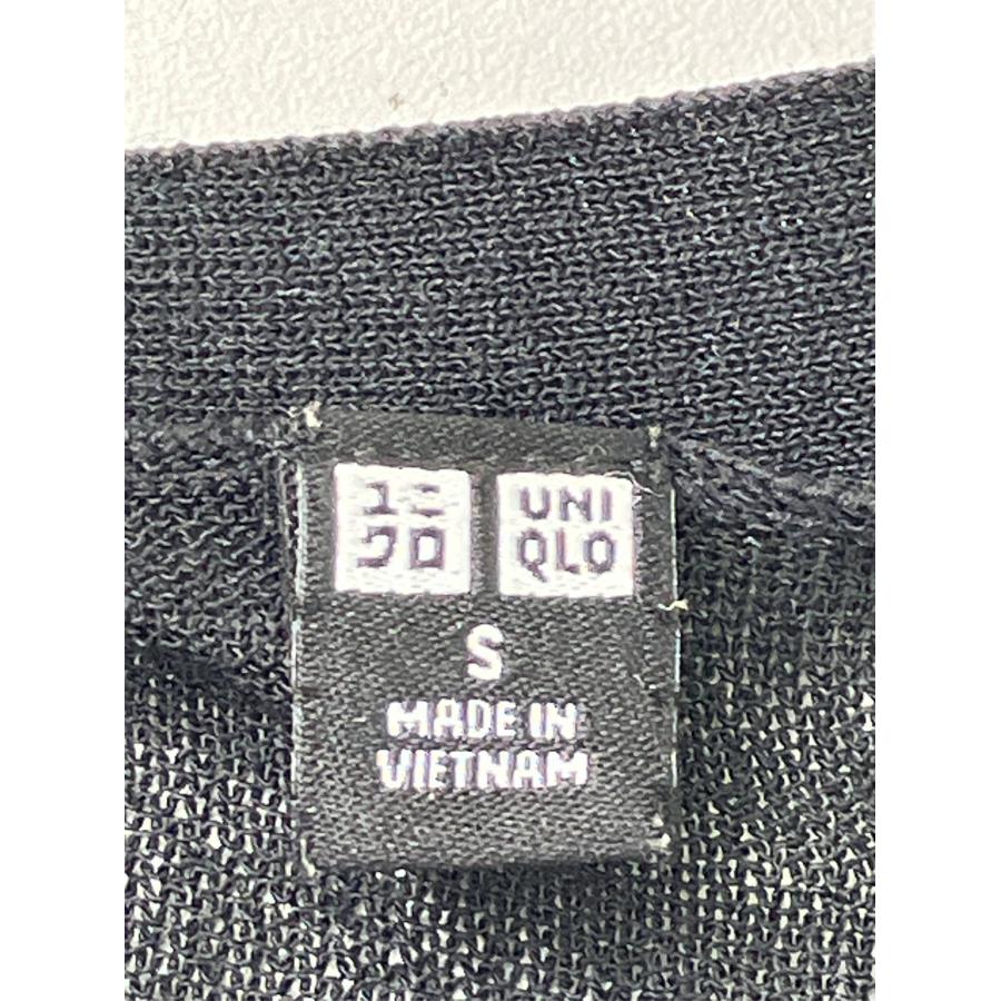 UNIQLO ユニクロ カーディガン/ボレロ S ブラック コットン 無地 ニット ミドル丈 長袖 レディース |  | 02