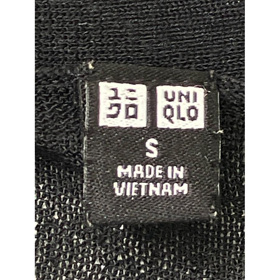 UNIQLO ユニクロ カーディガン/ボレロ S ブラック コットン 無地 ニット ミドル丈 長袖 レディース |  | 03