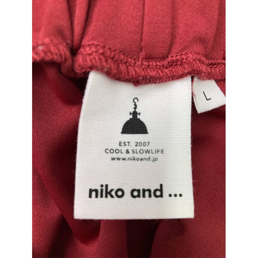 niko and ... ニコアンド ジャージ/トラックパンツ L レッド レディース |  | 02