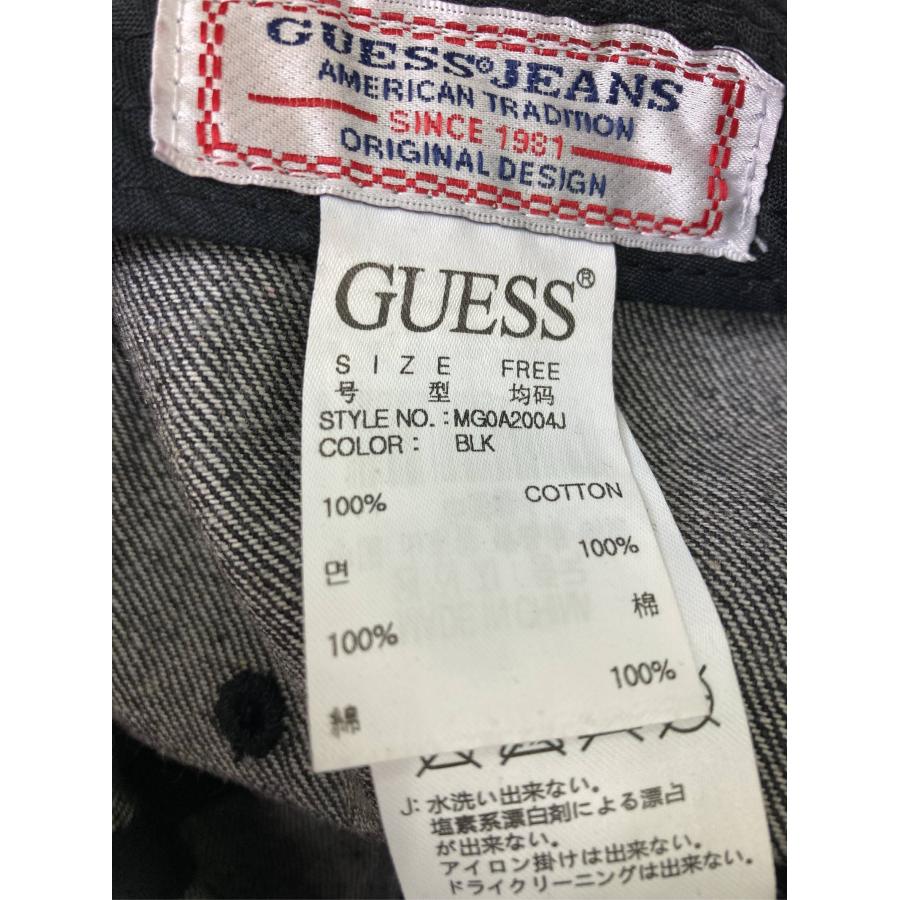 GUESS ゲス キャップ FREE ブラック コットン ベースボール メンズ レディース | GUESS | 06