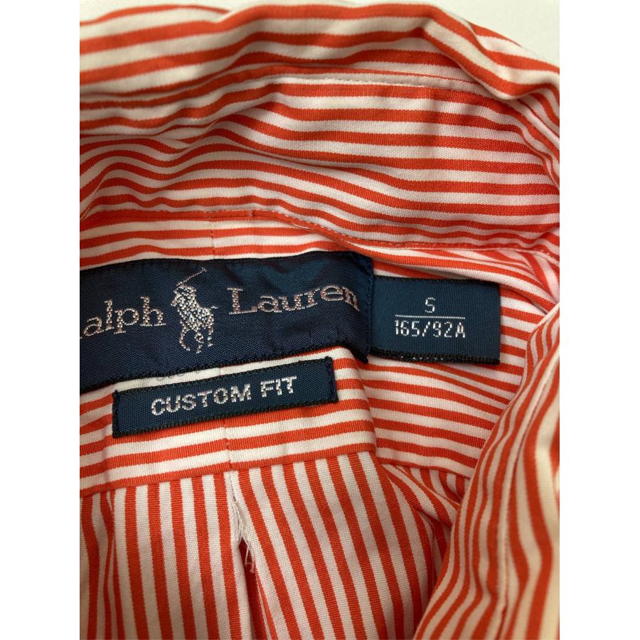 Ralph Lauren ラルフローレン シャツ/ブラウス S 165/92A オレンジ ストライプ柄 ワンポイント ブランドロゴ ミドル丈 メンズ |  | 03