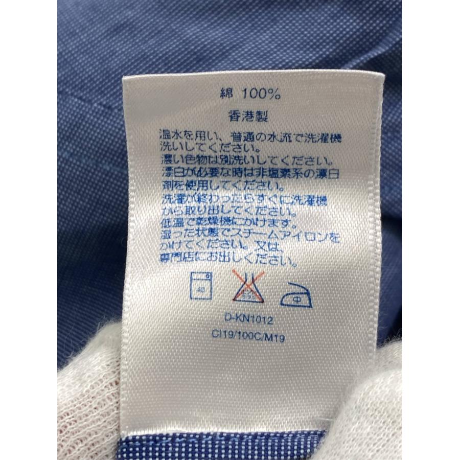 LANDS' END ランズエンド シャツ/ブラウス 16 1/2-37 ブルー コットン 無地 ミドル丈 長袖 ボタンダウン メンズ |  | 04
