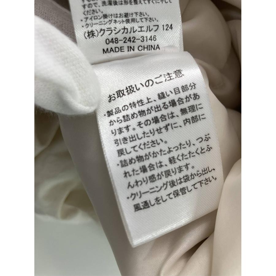 JaVa ジャバ ブルゾン M アイボリー ナイロン 無地 ワンポイント ブランドロゴ ミドル丈 フードなし ボタン留め レディース |  | 05