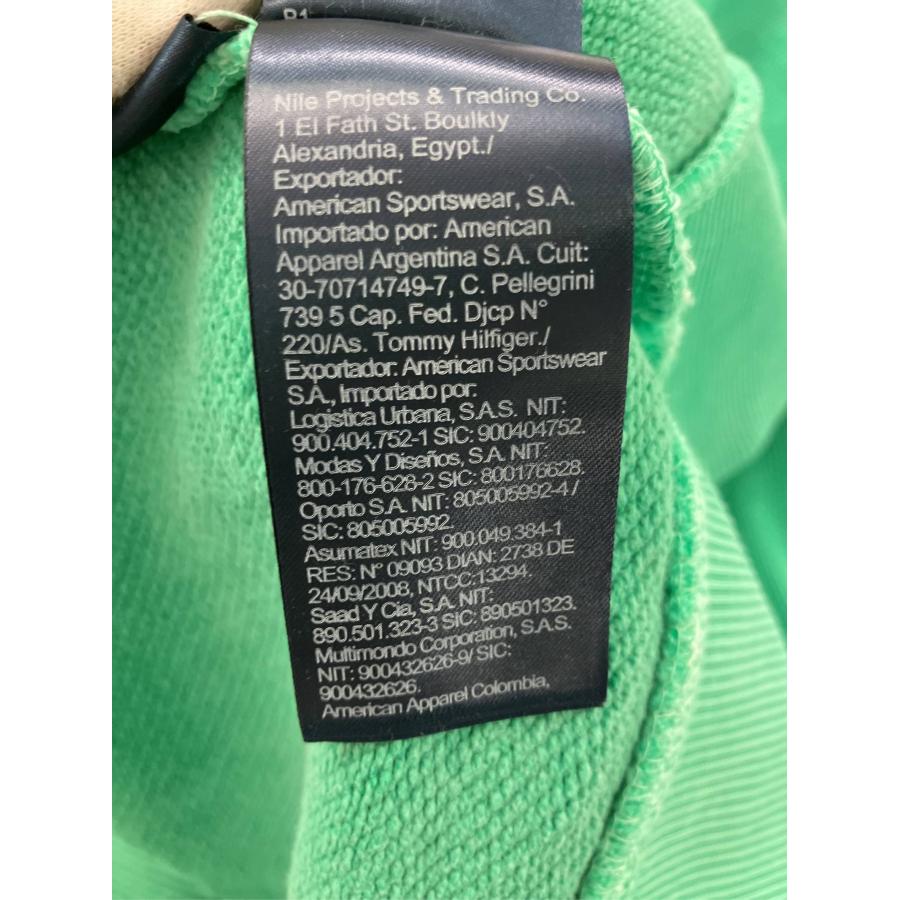 TOMMY JEANS トミージーンズ スウェット M グリーン コットン スウェット 前面プリント バックプリント ワンポイント メンズ レディース | TOMMY JEANS | 13