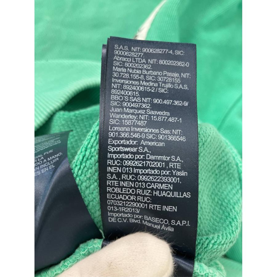 TOMMY JEANS トミージーンズ スウェット M グリーン コットン スウェット 前面プリント バックプリント ワンポイント メンズ レディース | TOMMY JEANS | 14