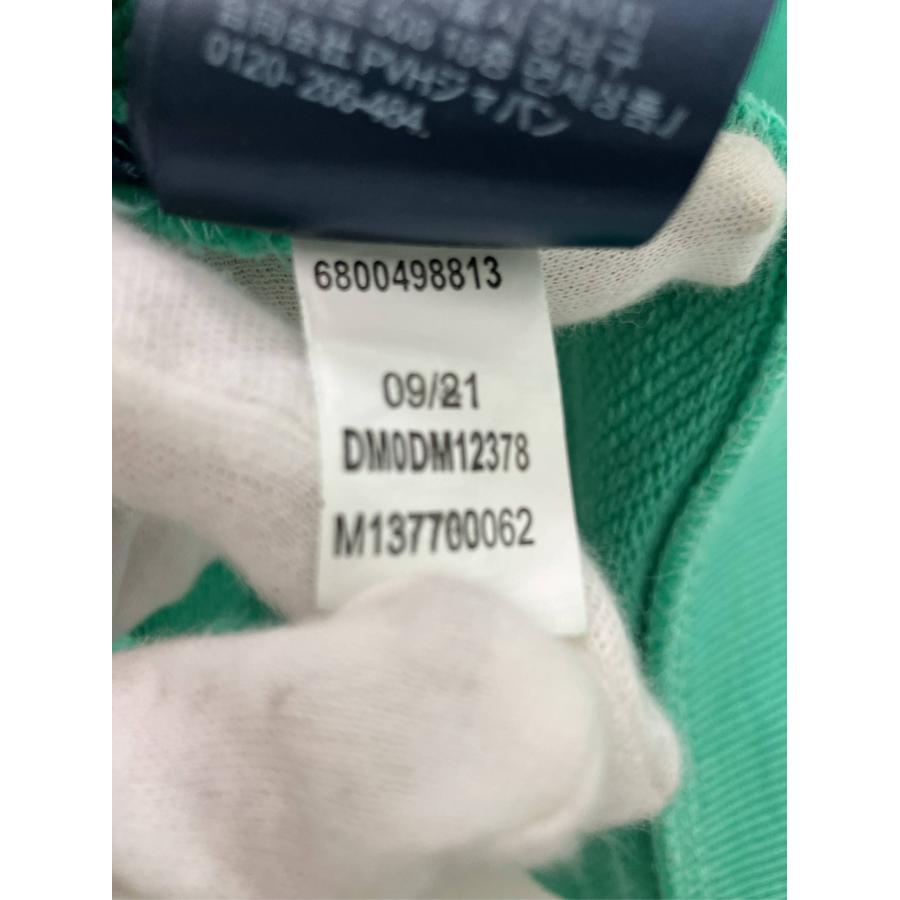 TOMMY JEANS トミージーンズ スウェット M グリーン コットン スウェット 前面プリント バックプリント ワンポイント メンズ レディース | TOMMY JEANS | 17