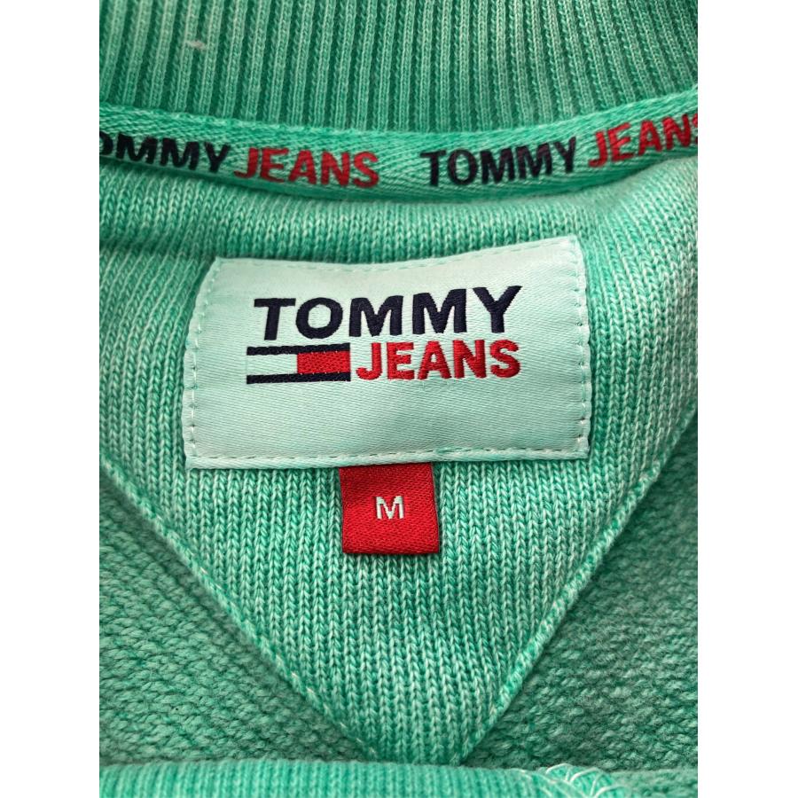 TOMMY JEANS トミージーンズ スウェット M グリーン コットン スウェット 前面プリント バックプリント ワンポイント メンズ レディース | TOMMY JEANS | 03