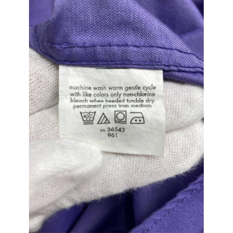 ARROW アロー ビジネスシャツ XLARGE パープル コットン 無地 長袖 レギュラーカラー メンズ |  | 05
