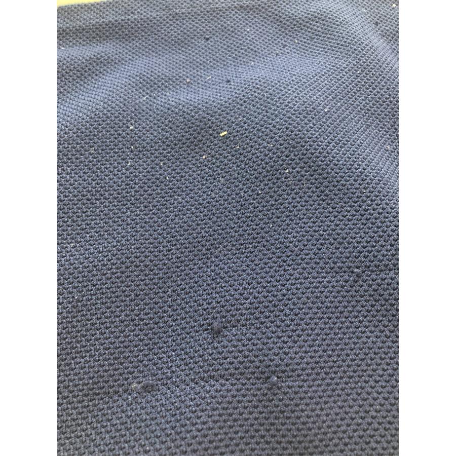 TOMMY トミー シャツ/ブラウス ネイビー 無地 ブランドロゴ 刺繍 ライン柄 ショート丈 半袖 ノーカラー レディース | TOMMY | 12