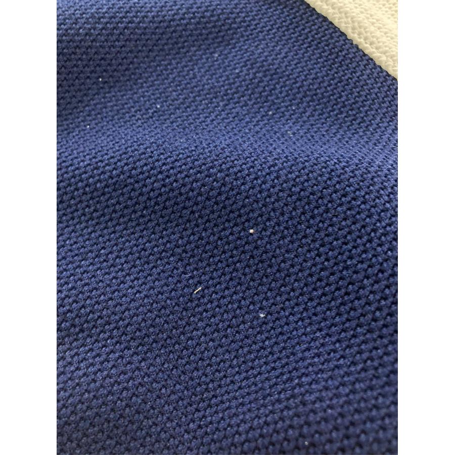 TOMMY トミー シャツ/ブラウス ネイビー 無地 ブランドロゴ 刺繍 ライン柄 ショート丈 半袖 ノーカラー レディース | TOMMY | 08