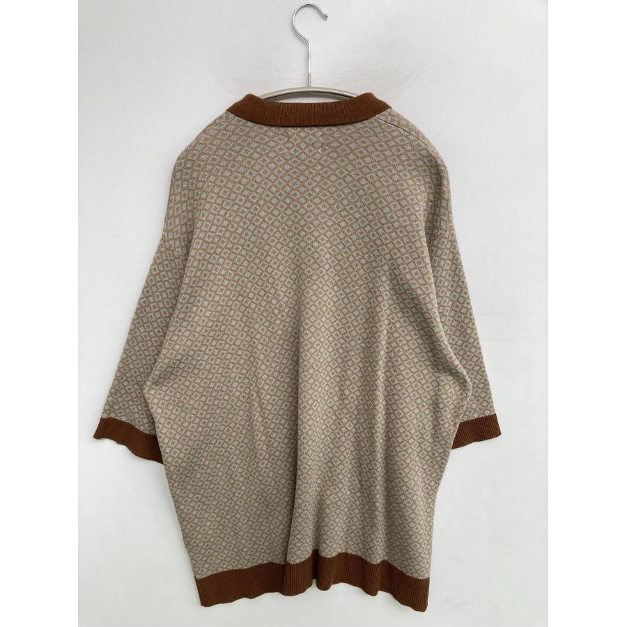 EMMA CLOTHES エマクローズ ポロシャツ L ブラウン 無地 その他総柄 半端袖 長袖 メンズ レディース | EMMA CLOTHES | 01