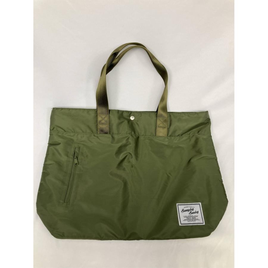 SUNNYDAY SUNDAY トートバッグ カーキ メンズ レディース | SUNNYDAY SUNDAY