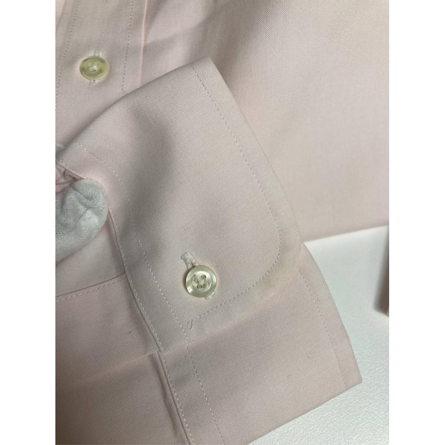 Brooks Brothers ビジネスシャツ 17-34 ピンク コットン 無地 長袖 レギュラーカラー メンズ |  | 07