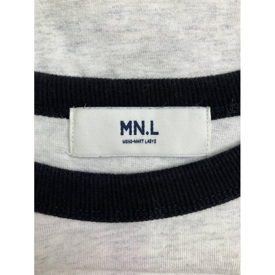 MONO-MART モノマート Tシャツ/カットソー F グレー 前面プリント ブランドロゴ ミドル丈 半袖 クルーネック(丸首) レディース | MONO-MART | 02