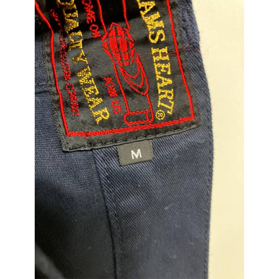 BEAMS HEART ビームスハート チノパンツ M ネイビー フルレングス コットン 無地 バックプリント ブランドロゴ ストレート メンズ | BEAMS HEART | 03