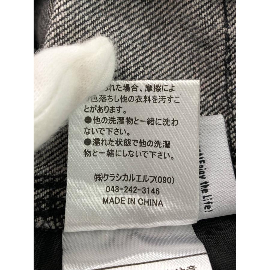 JaVa ジャバ デニムパンツ L ブラック フルレングス 無地 ワンポイント ワイド・ルーズ ストレート ウエストゴム・紐 ヴィンテージ レディース |  | 06