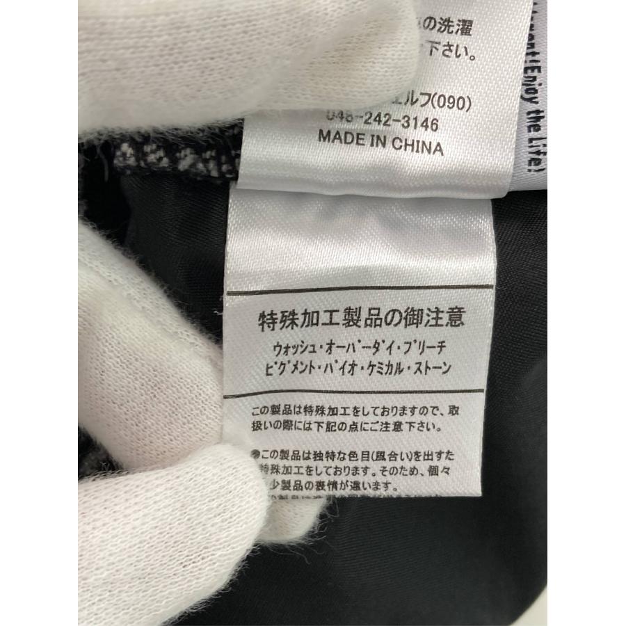 JaVa ジャバ デニムパンツ L ブラック フルレングス 無地 ワンポイント ワイド・ルーズ ストレート ウエストゴム・紐 ヴィンテージ レディース |  | 07