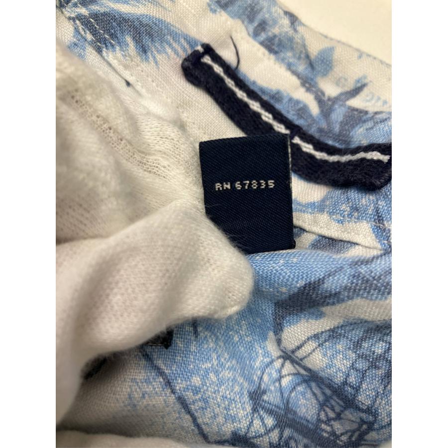 NAUTICA ノーティカ シャツ/ブラウス L ホワイト コットン リネン・麻 花柄・ボタニカル柄 その他総柄 ロング丈 半袖 メンズ | NAUTICA | 04