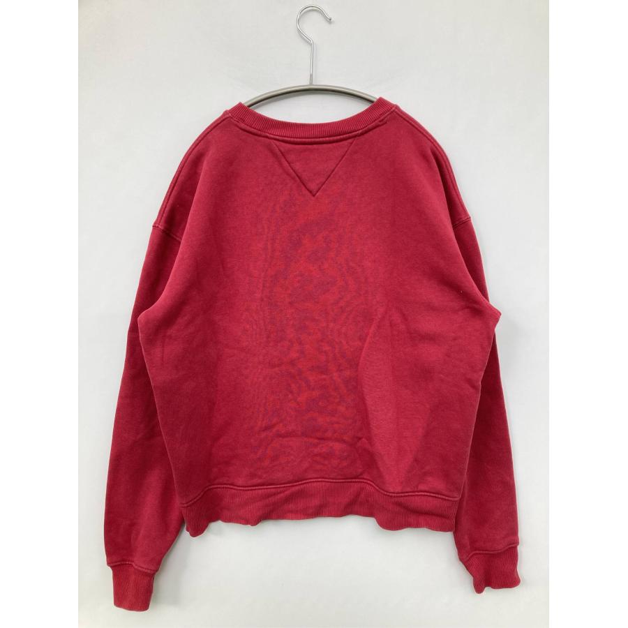 TOMMY JEANS トミージーンズ スウェット S レッド コットン 前面プリント ブランドロゴ 長袖 レディース | TOMMY JEANS | 01