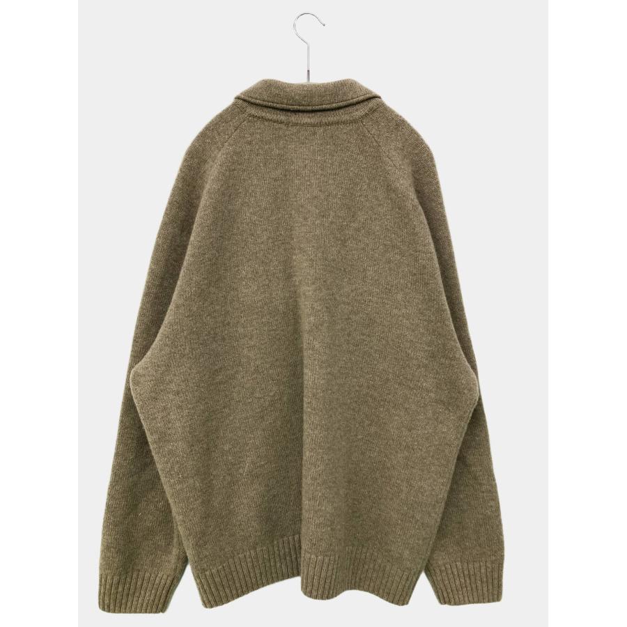 UNIQLO U ユニクロユー カーディガン/ボレロ XXL ブラウン ウール・ニット 無地 ミドル丈 長袖 メンズ |  | 01