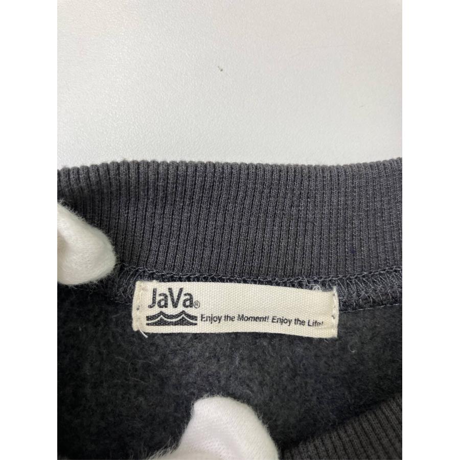 JaVa ジャバ スウェット S グレー スウェット 裏起毛 長袖 ブランドロゴ 刺繍 レディース |  | 02