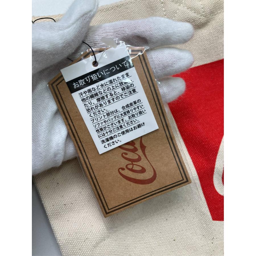 Coca Cola コカコーラ トートバッグ アイボリー メンズ レディース | Coca Cola | 02