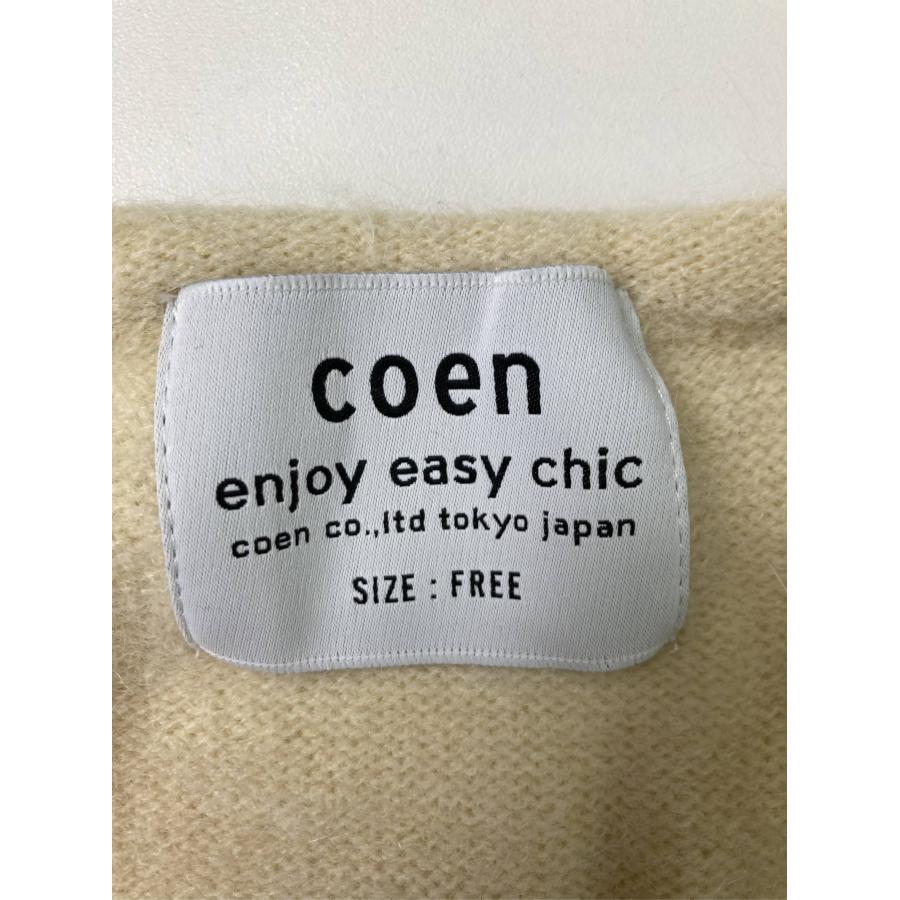 coen コーエン カーディガン/ボレロ FREE アイボリー その他総柄 ミドル丈 長袖 レディース | coen | 02