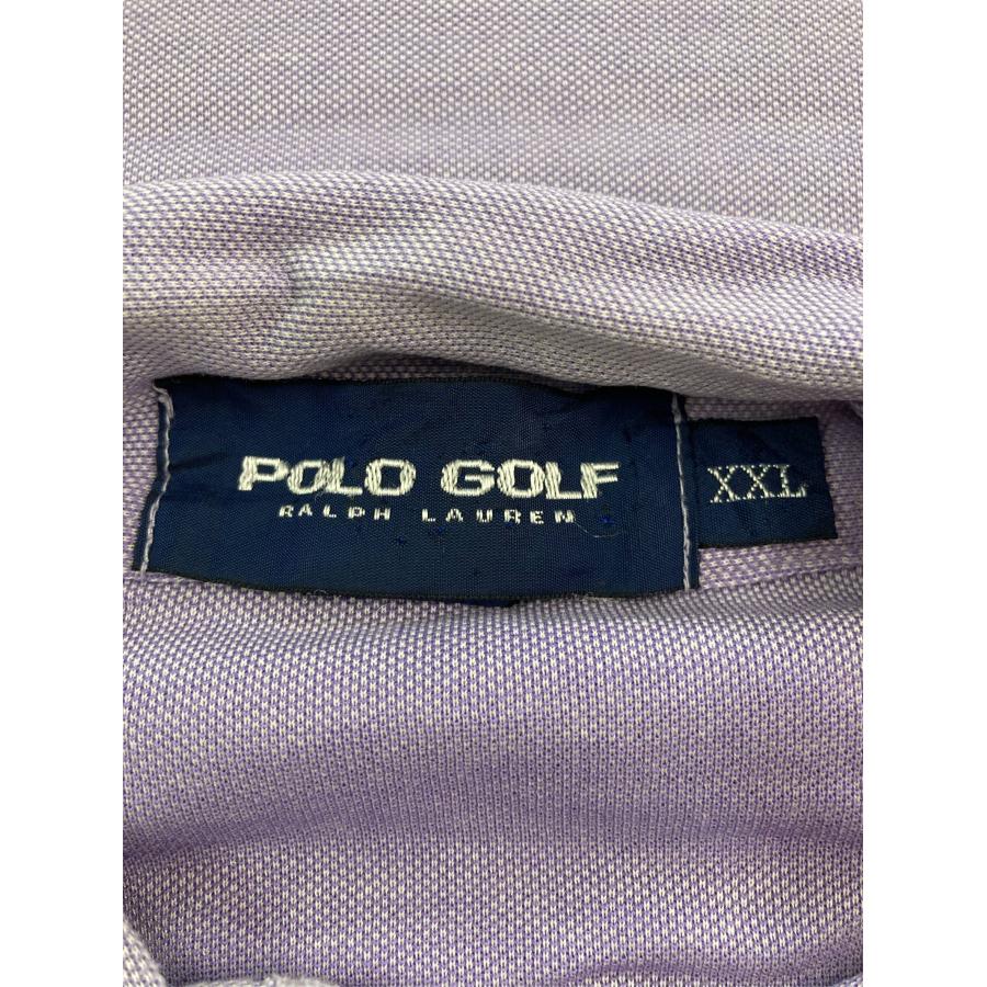 POLO GOLF RALPH LAUREN ポロゴルフラルフローレン ポロシャツ XXL パープル 無地 ワンポイント 刺繍 半袖 メンズ |  | 02