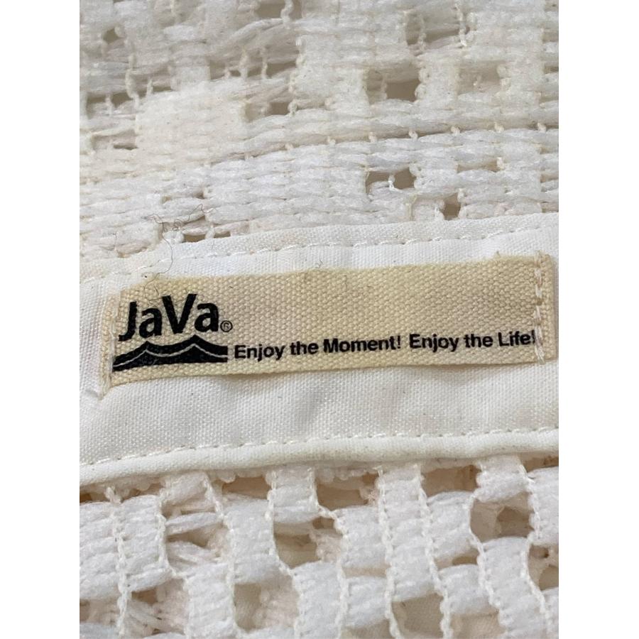 JaVa ジャバ シャツ/ブラウス XL アイボリー コットン レース ミドル丈 半袖 レギュラーカラー レディース |  | 02
