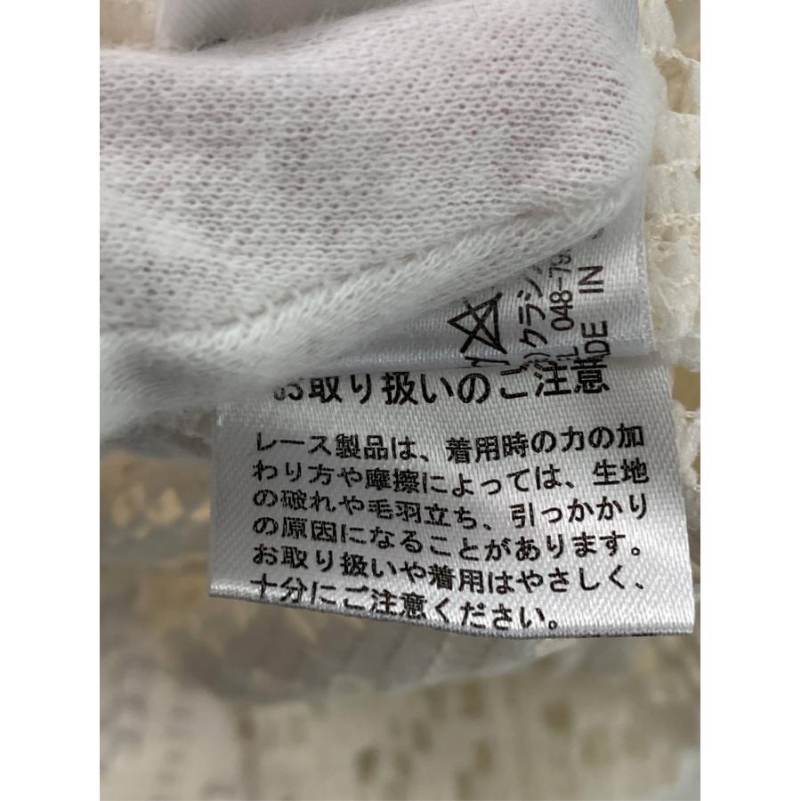 JaVa ジャバ シャツ/ブラウス XL アイボリー コットン レース ミドル丈 半袖 レギュラーカラー レディース |  | 05