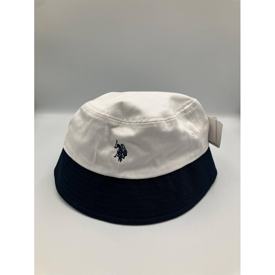 U.S. POLO ASSN. ユーエスポロアッスン バケットハット 57〜59cm ホワイト メンズ レディース | U.S. POLO ASSN. | 01