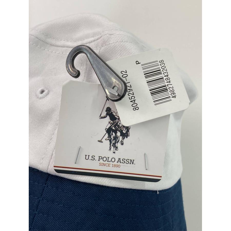 U.S. POLO ASSN. ユーエスポロアッスン バケットハット 57〜59cm ホワイト メンズ レディース | U.S. POLO ASSN. | 07