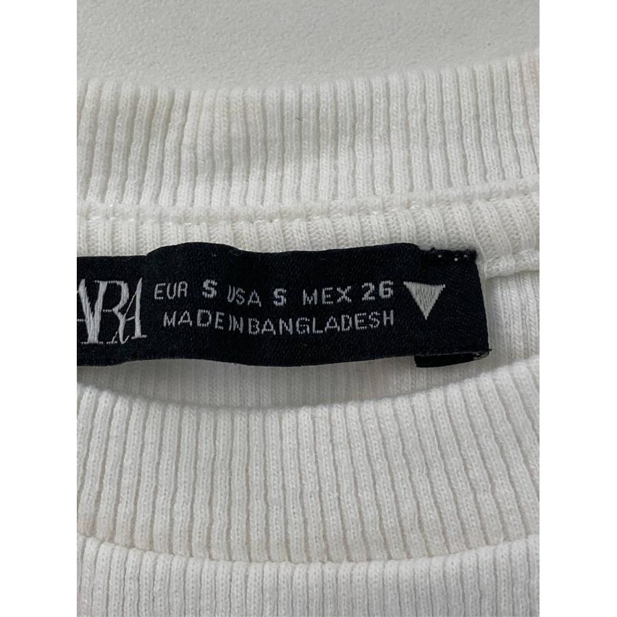 ZARA ザラ タンクトップ USA S ホワイト 無地 リボン カップなし レディース | ZARA | 03